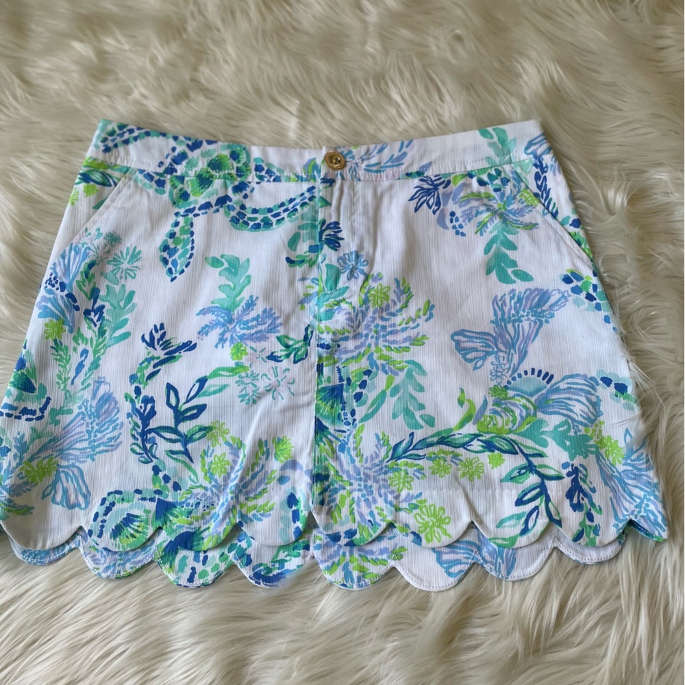 Lilly Pulitzer Colette Scallop Skort size 6
